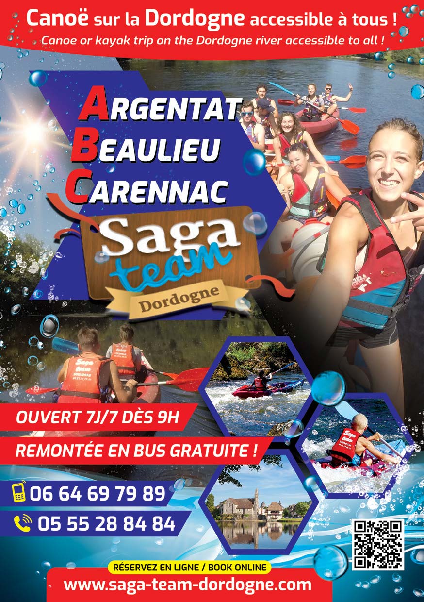 Flyer : ABC Canoë – Saga Team Dordogne